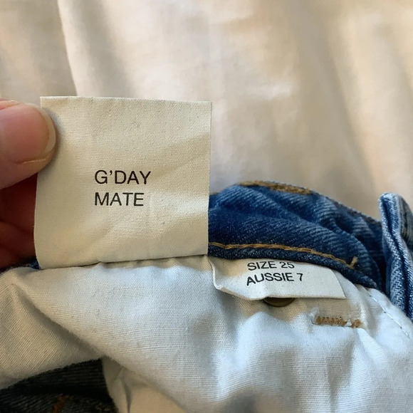 ROLLAS's Duster  in G'DAY MATE medium wash size 25 - Picture 10 of 16